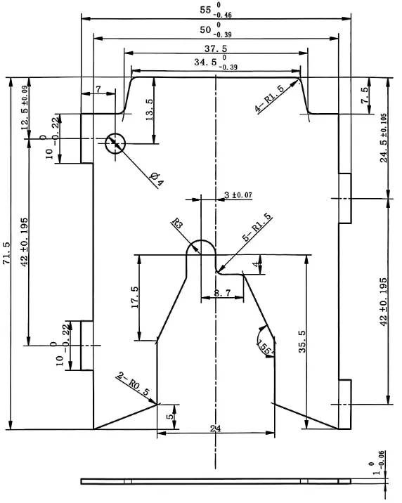 Arc-extinguishing grid 4