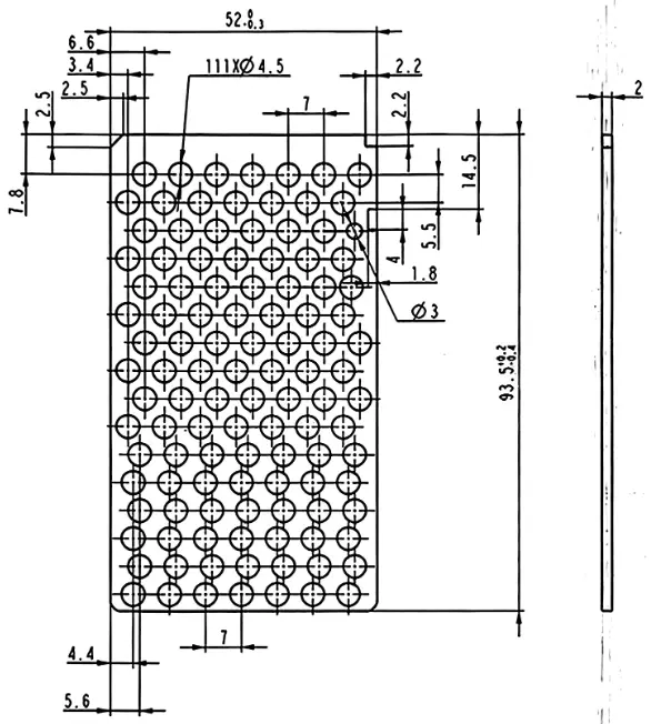 Flame-extinguishing plate 11