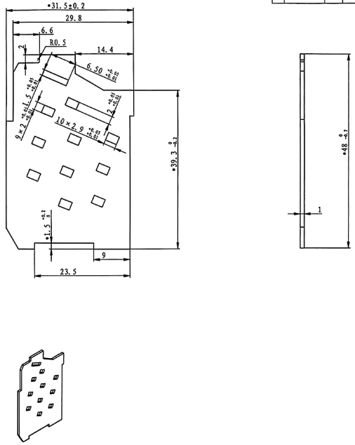 arc-isolating plate 2