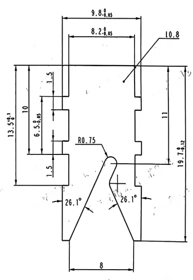 3 short arc-extinguishing component