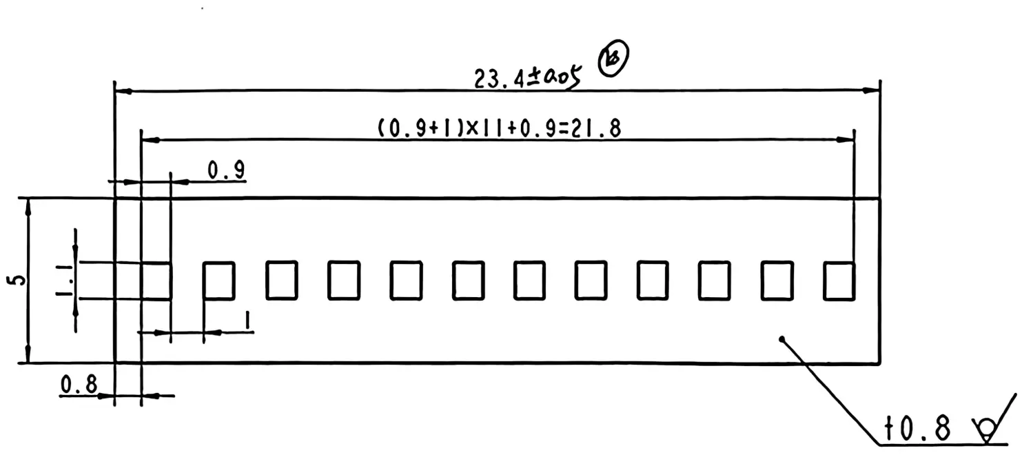 Clamping plate 1