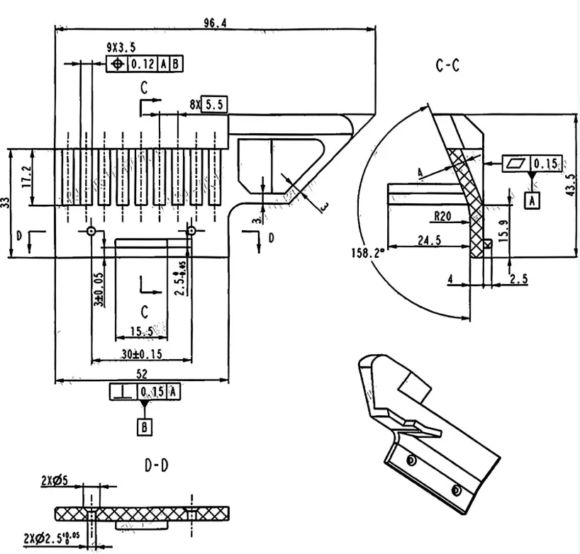 arc-isolating plate 6