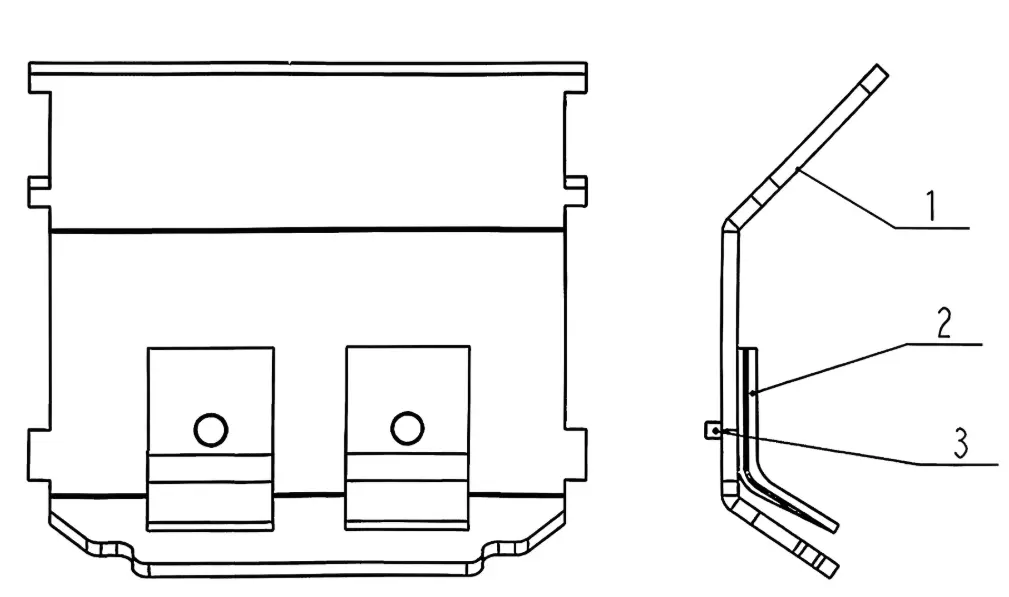 arc-starting plate 2