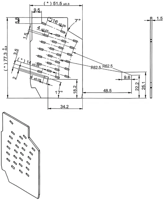 Arc-isolating plate 4
