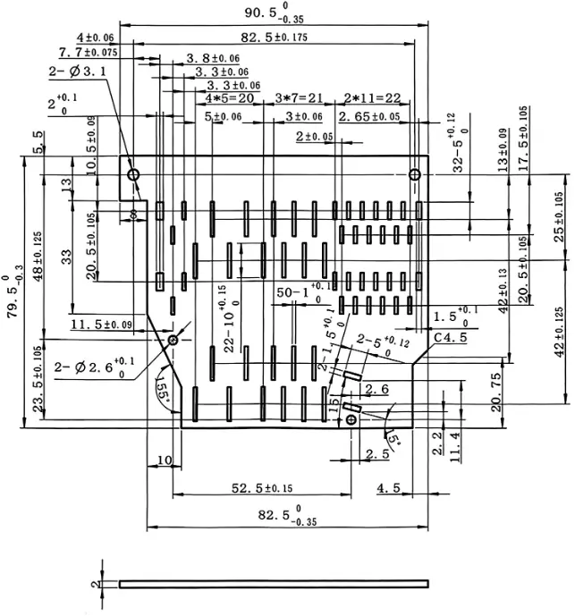 Arc-isolating wall 1