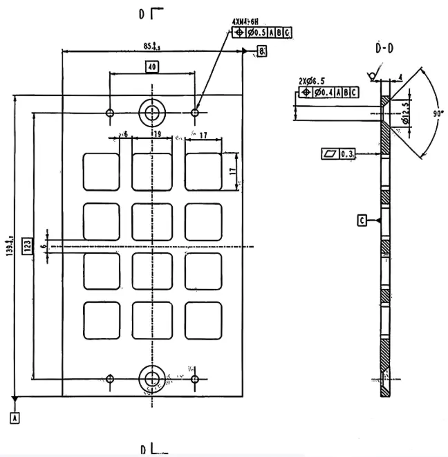 Mounting plate 1