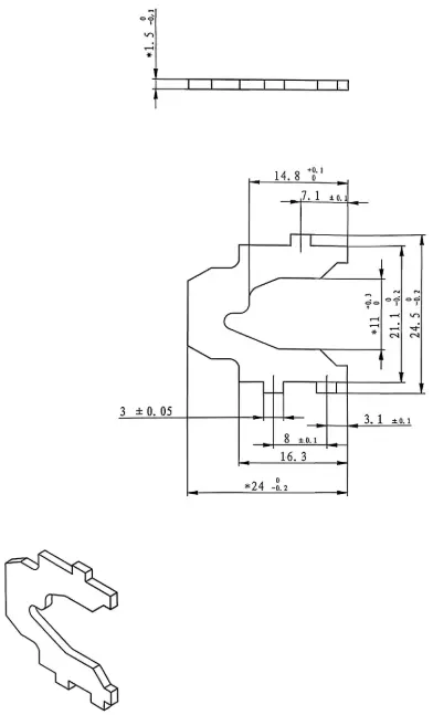 arc-extinguishing grid 4