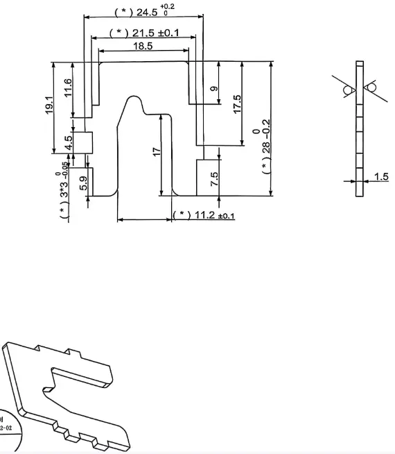 arc-extinguishing grid 5