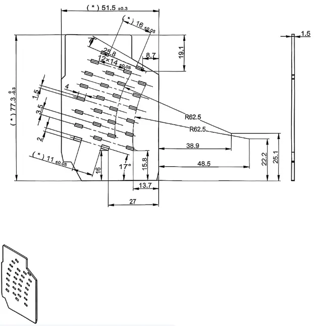 Arc-isolating plate 5