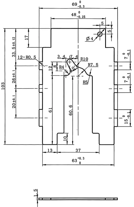 arc-starting plate 8