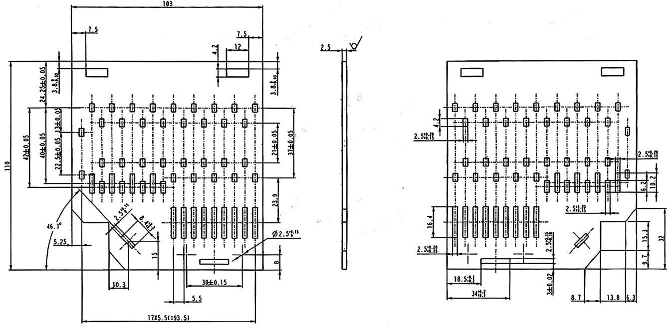 Arc-blocking plate 1
