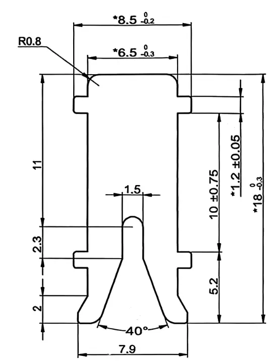 1 arc-extinguishing plate